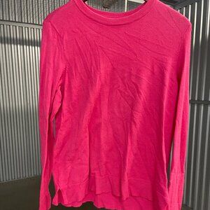 Pink Long Sleeve Shirt Size L